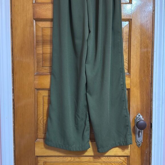 A New Day Green High Waist Wide Leg Pants Women’s Extra Small - Picture 5 of 8